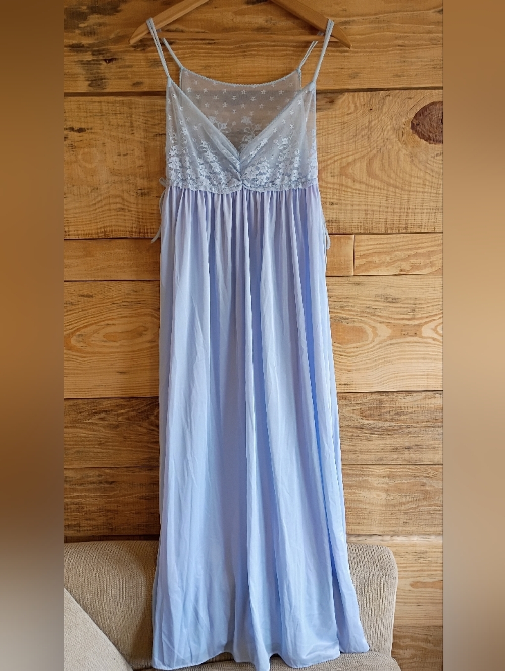 Vintage Iridescent Ethereal Fairy Core 90s Babydoll Slip Dress